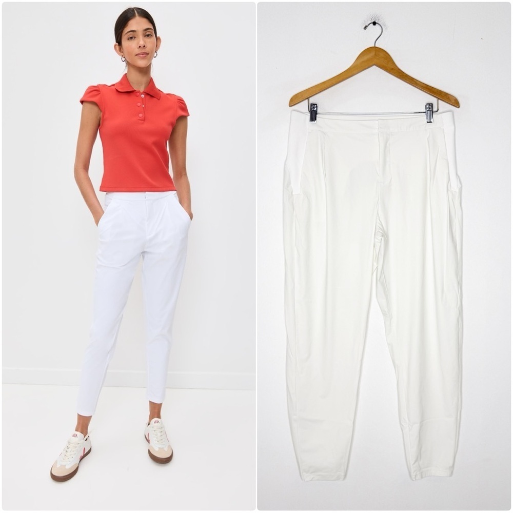 Greyson Phoenix Trousers White Golf Pants Size Large Stretch